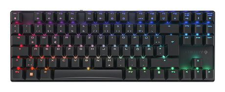 EAN 4025112113024 - CHERRY MX 8.2 TKL Wireless RGB teclado Juego USB + RF Wireless + Bluetooth QWERTZ Alemán Negro imagen 1