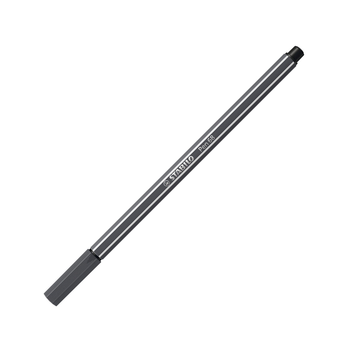 Stabilo Rotulador Pen 68 Gris Intenso Caja 10 Ud