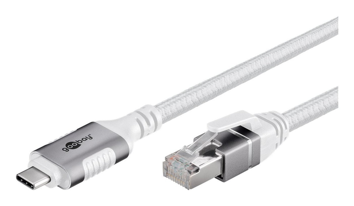 EAN 4040849741807 - Goobay 74180 cable de red Blanco 10 m Cat6 F/UTP (FTP) imagen 4