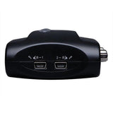 Tripp Lite B004-Vua2-K-R Kvm Compacto De 2 Puertos Usb Con Audio Y Cables