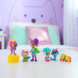 Casa De Muñecas De Spin Master Gabby: Set De Regalo Con Figuras De Fiesta, Figura De Juguete   6069603