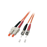 Duplex Cable De Red Sc-St Om2 10m Lszh 3mm Orange
