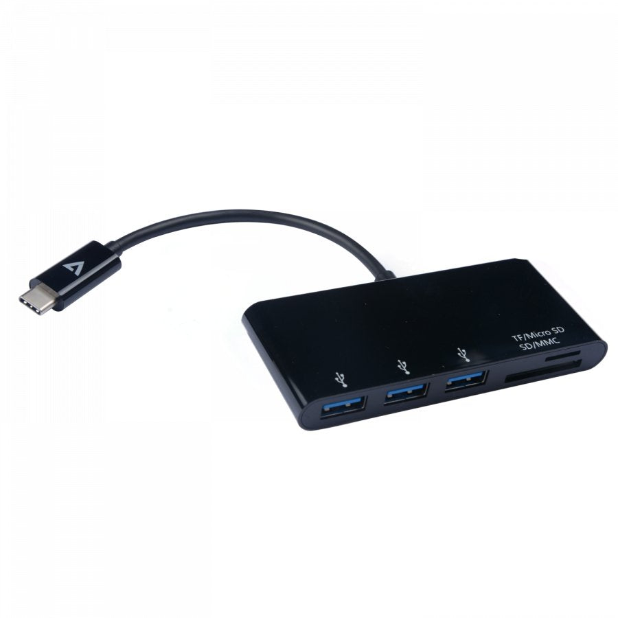 EAN 0662919088885 - V7 V7UC3U-HUB-BLK-1E USB 3.2 Gen 1 (3.1 Gen 1) Type-C Negro imagen 5