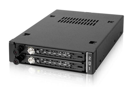 EAN 4711132869668 - Icy Dock MB492SKL-B panel bahía disco duro Negro imagen 2