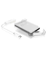 EAN 4250078163251 - ICY BOX IB-AC703-C Carcasa de disco duro/SSD Translúcido, Blanco 2.5" imagen 3