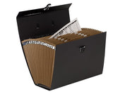 Fellowes Maletín Clasificador Acordeón Negro