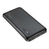 Logilink Mobile Power Bank, Lipo, 10.000 Mah, Usb-C In Out, Negro