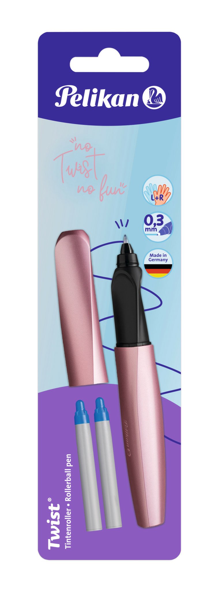 Pelikan Pluma Twist R457 Girly Rose+2km/B