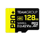 Tarjeta Team Group Pro+ Microsdxc A2 Uhs-I U3 V30 128gb