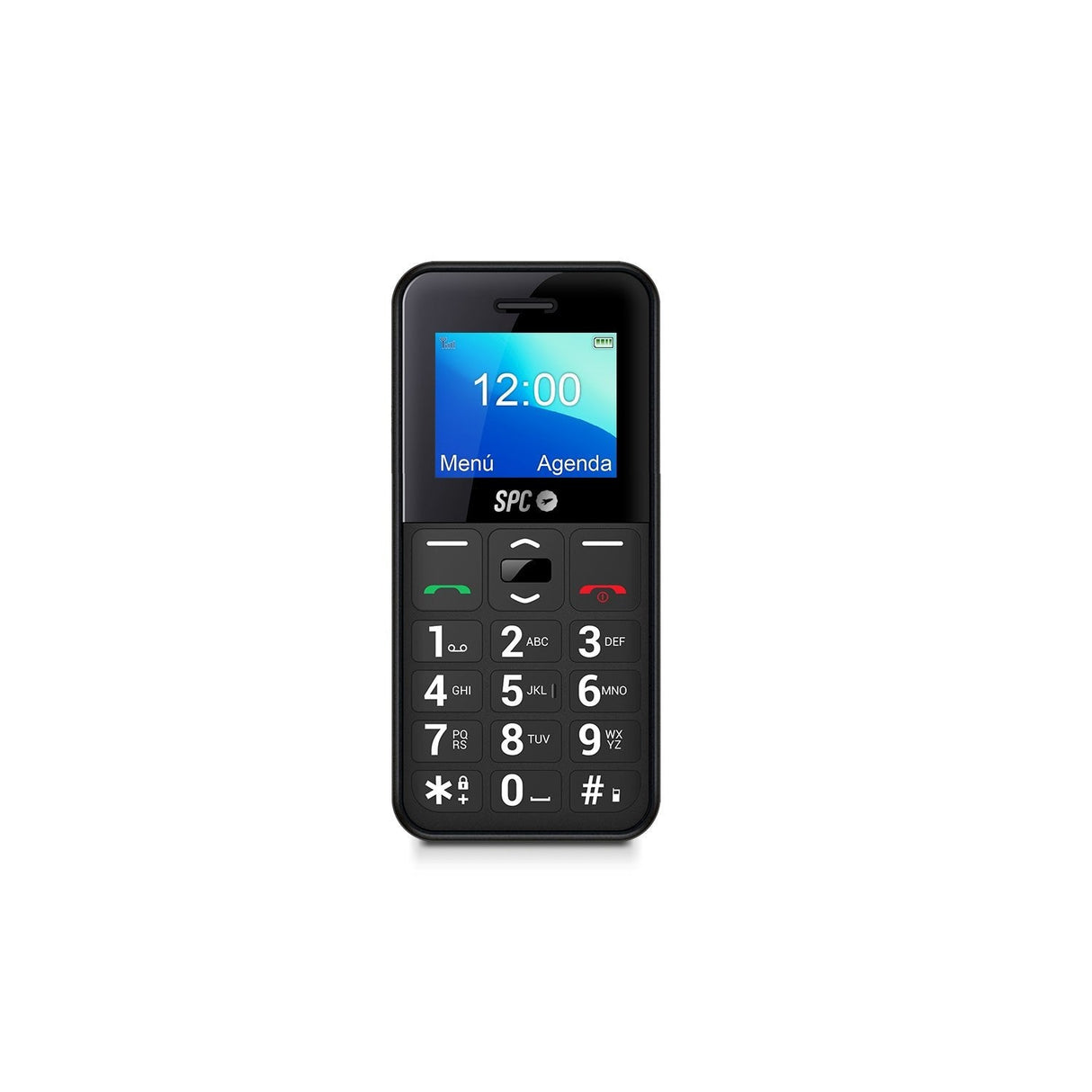 Teléfono Móvil Spc Fortune 2 Pocket Edition Para Personas Mayores Negro
