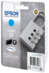 Tinta Original Epson 35 Durabrite Cian 650 Paginas/C13t35824010 C13t35824010
