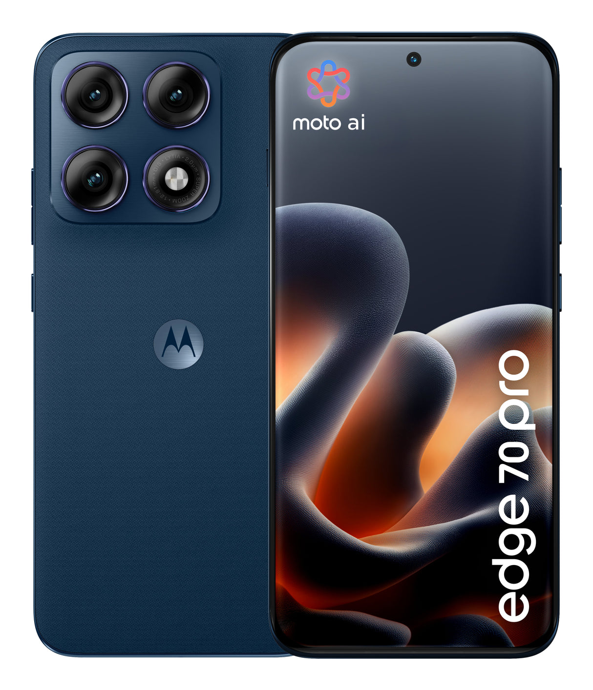 EAN 0840493615790 - Motorola edge 70 pro 17,2 cm (6.78") SIM doble Android 16.0 5G USB Tipo C 12 GB 512 GB 6500 mAh Azul oscu imagen 1