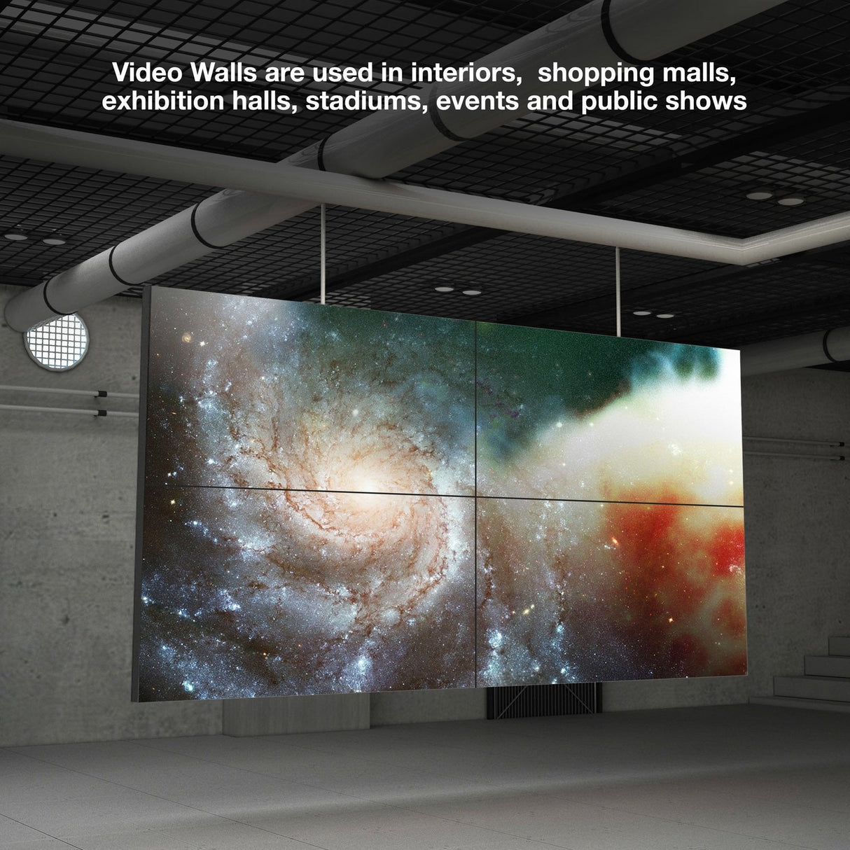 Soporte Video Wall Pared Pantallas 54-70"