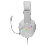 Auriculares Gaming Con Micrófono Mars Gaming Mh122 Jack 3.5 Blancos