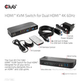 EAN 8719214472245 - CLUB3D CSV-1382 interruptor KVM Negro imagen 8