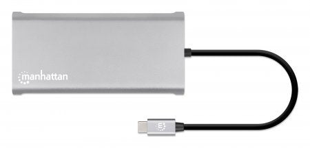 Manhattan 12-In1 Docking 3xhdmi 4xusb Usb-C Dp Rj45