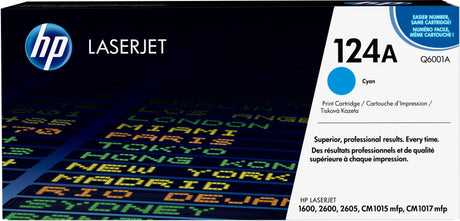 EAN 0829160412429 - HP 124A Cyan Original LaserJet Toner Cartridge cartucho de tóner 1 pieza(s) imagen 1