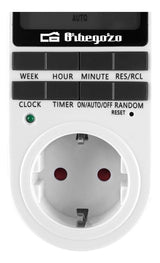 EAN 8435568400863 - Orbegozo PG 25 contador eléctrico Negro, Blanco Programador eléctrico diario/semanal imagen 3