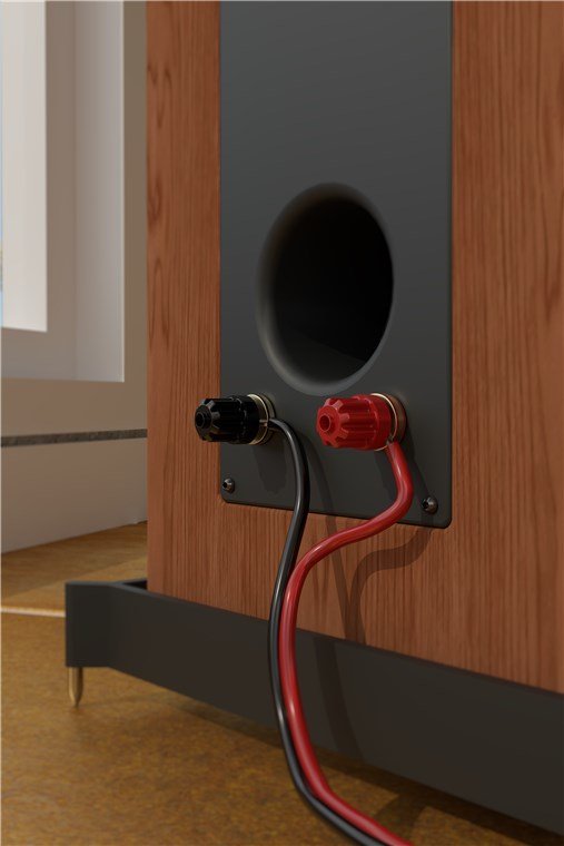 Bobina De  10 Metros Cable Altavoz Rojo-Negro 2x0,75mm Cobre Goobay