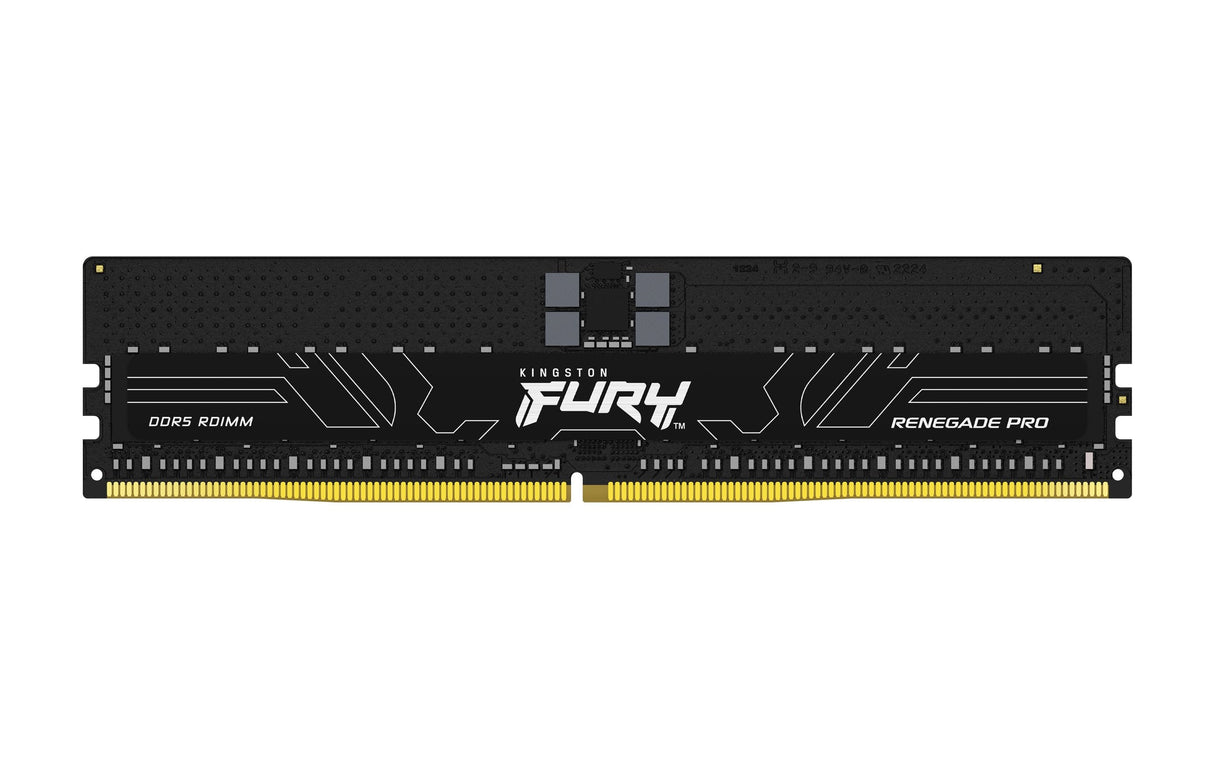 Memoria Kingston Fury 128 Gb Ddr5 5600 (8x 16 Gb) Octa Kit, Ram Negro, Kf556r28rbek8-128, Renegade Pro, Intel Xmp, Amd Expo Kf556r28rbek8-128