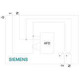 Siemens Afdd-Mcb B16 2pol 5sv6016-6kk16 230v 1te Brandschutzschalter