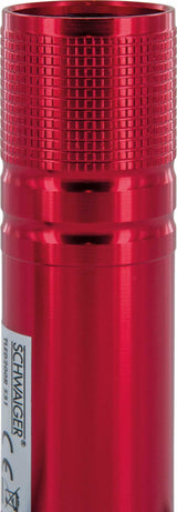 Mini Linterna Schwaiger Cob, 90 Lúmenes, Roja