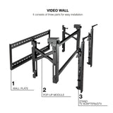 Soporte Video Wall Pared Pantallas 45-70"
