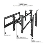 EAN 8433281013056 - TooQ TQVW5470T soporte para pantalla de señalización 177,8 cm (70") imagen 2