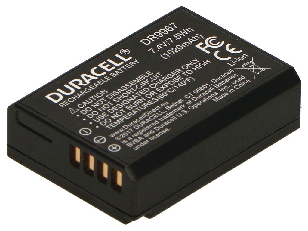 EAN 5055190134887 - Duracell DR9967 batería para cámara/grabadora Ión de litio 1020 mAh imagen 3