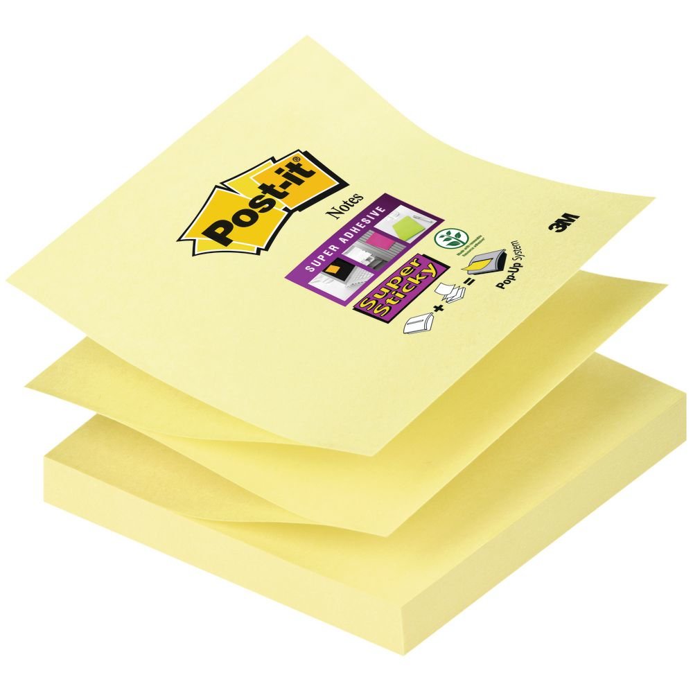 EAN 4064035065577 - 3M Z-Notes nota autoadhesiva Plaza Amarillo 90 hojas Autoadhesivo imagen 1