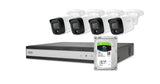Abus Analog-Video-Set: 4 Mini-Tube-Kameras + Rekorder