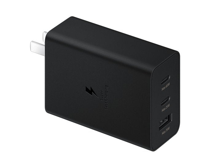 Common Black 65w Power  Adapter Trio