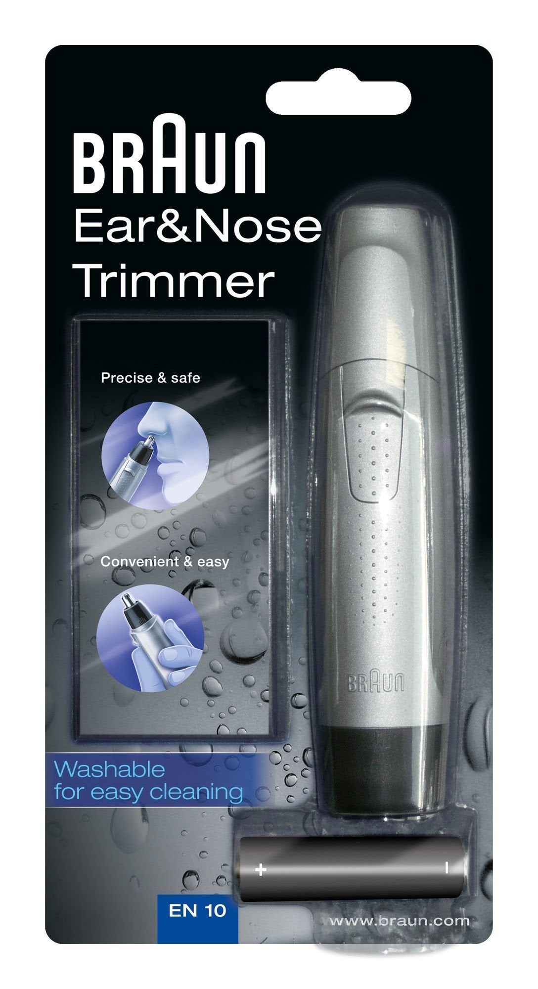 Braun En10 Ear & Nose Recortadora De Vello Para Orejas Y Nariz
