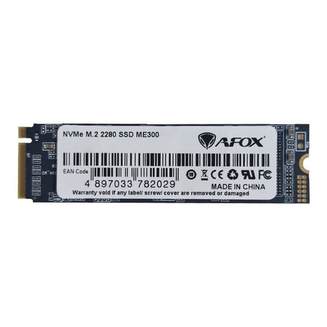 EAN 4897033782005 - AFOX ME300-256GN unidad de estado sólido 256 GB M.2 PCI Express 3.0 NVMe 3D NAND imagen 1