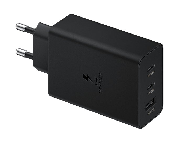 Common Black 65w Power  Adapter Trio