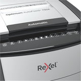 Rexel Autofeed+ 750x Triturador De Papel Corte Cruzado 55 Db 23 Cm Negro, Gris