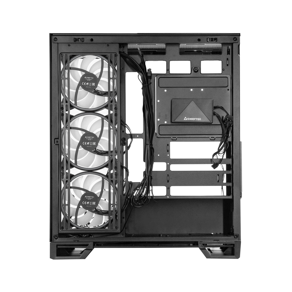 Chieftec Vista Max (Negro, Tempered Glass X 2) Gx-30b-Op