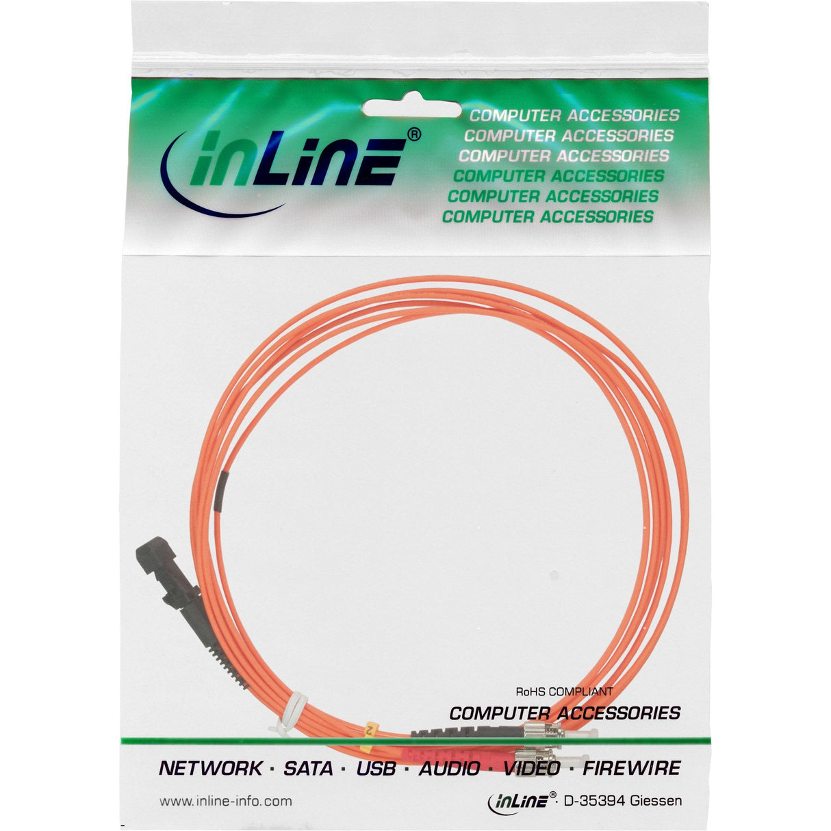 Cable Dúplex De Fibra Óptica Inline Mtrj/St 50/125?M Om2 2m