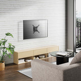 Aisens Soporte Eco Giratorio, Inclinable Y Nivelable Para Monitor/Tv 20kg (1 Pivote) De 13-42, Negro