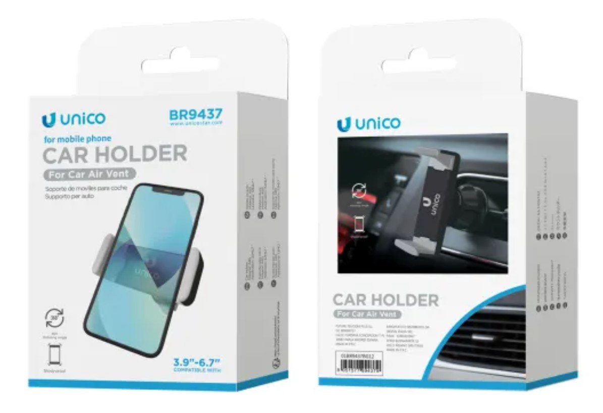 Soporte Mini Unico Salida De Aire Coche