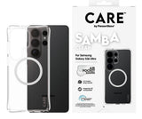 Care By Panzerglass Samba Case Transparent W. Blanco Qi Samsung New Galaxy S26 Ultra