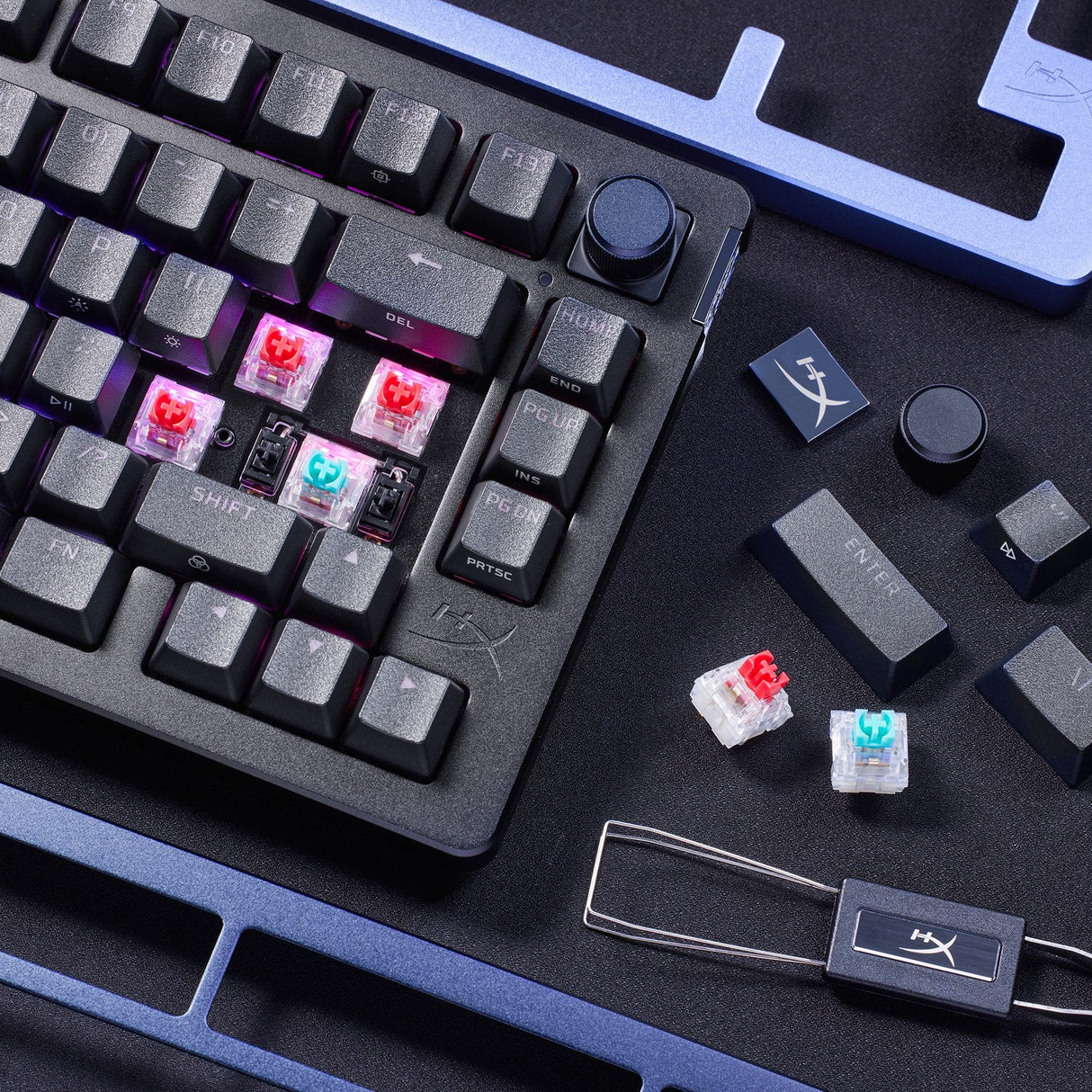 Teclado Aleman Hp Hyperx Alloy Rise 75: Teclados Gaming