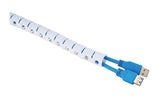 EAN 8721246340195 - Neomounts ADS06-141WH organizador de cables Escritorio Pasacables Blanco 1 pieza(s) imagen 3