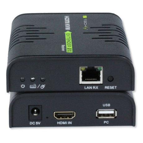 EAN 8054529028214 - Techly IDATA HDMI-KVM2 extensor KVM Transmisor y receptor imagen 3