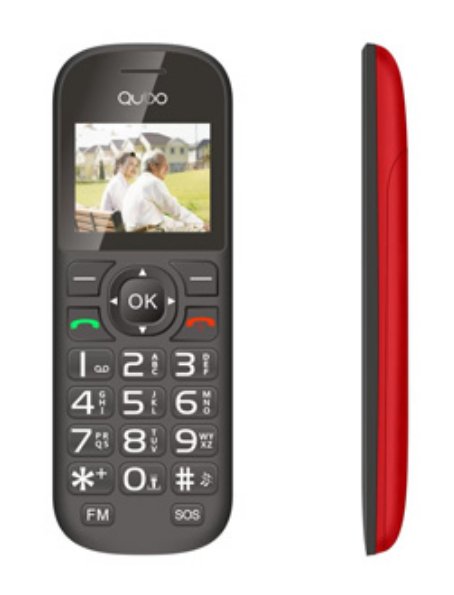 Telefono Móvil D1803 1,77 Rojo 2g Base