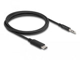 Delock Audio Stereo Cable Usb Tipo-C Macho A Klinkenmacho 3,5mm 3 Pin 1 M