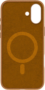 Infinite Venice Iphone 16  Brown Leather Magnetic Cover.