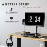Techly Ica-Lcd 2500 Soporte Para Monitor 68,6 Cm (27") Negro Escritorio