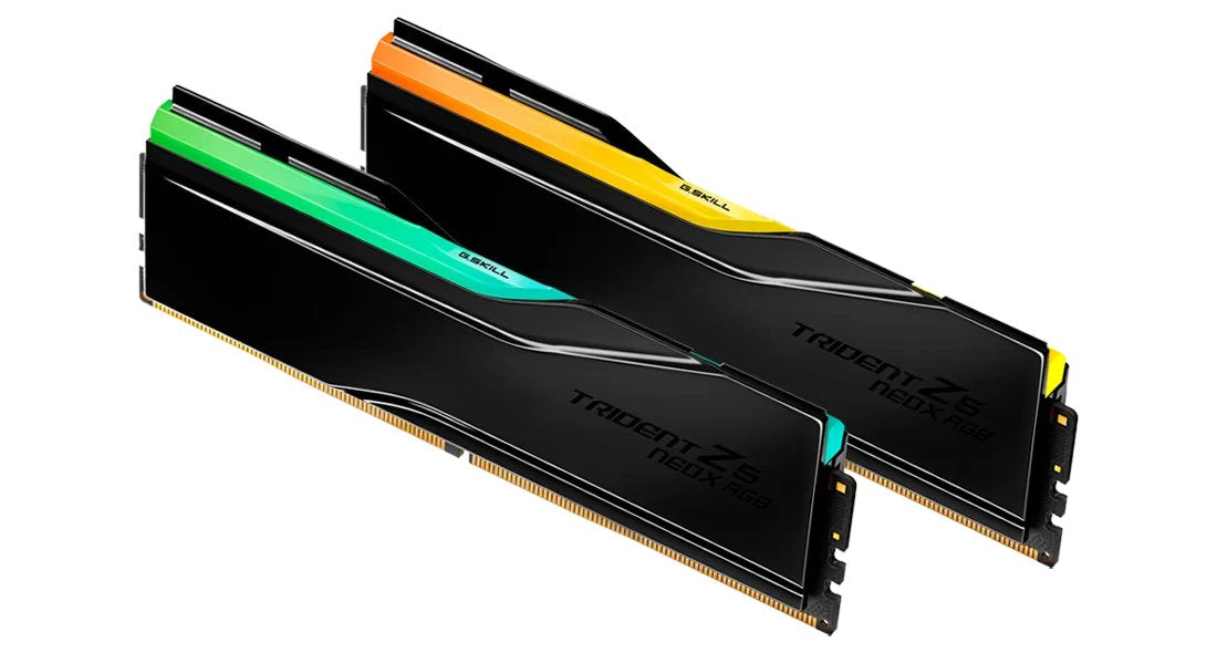 G.Skill Dimm 32 Gb Ddr5-6000 (2x 16 Gb) Dual-Kit (Negro, F5-6000a3038f16gx2-Tz5nxrn, Trident Z5 Neo X Rgb) F5-6000a3038f16gx2-Tz5nxrn