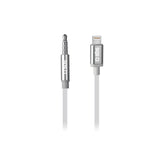 Cable Adaptador Sbs Lightning A Jack 3,5mm 1m Blanco